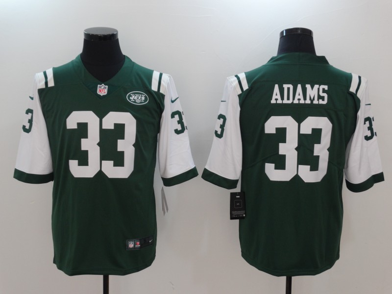 Men New York Jets 33 Adams Green Nike Vapor Untouchable Limited NFL Jerseys